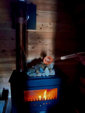 100 year old heritage home with wood stove private sauna